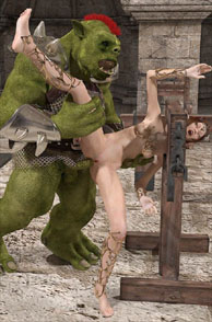 Captive Ass Fucked By An Ogre