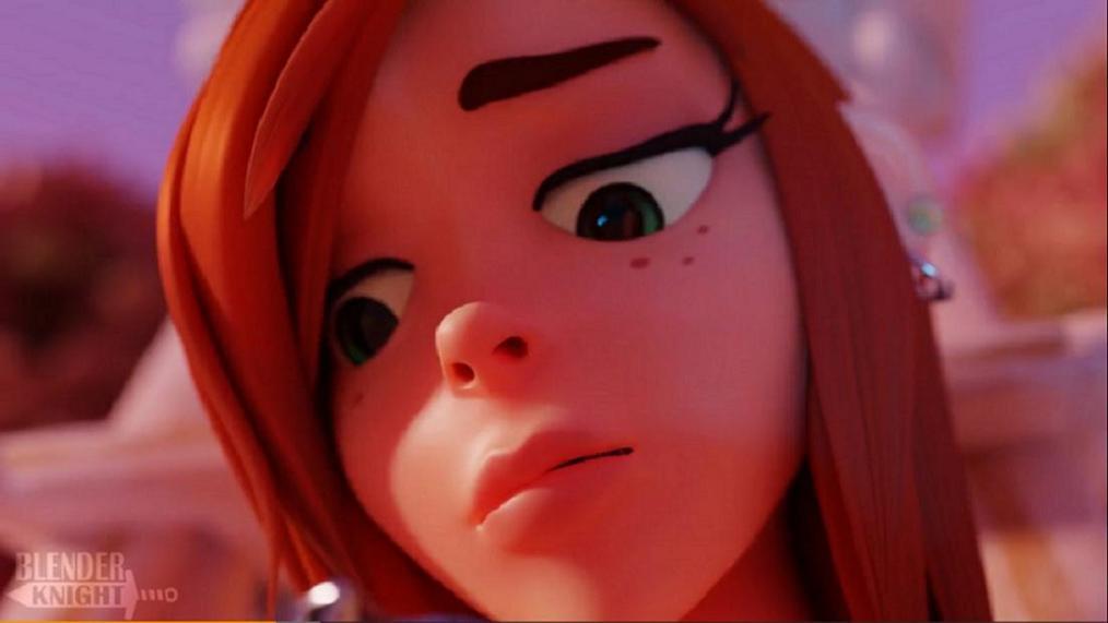 Wendy Close Up Face Rendering