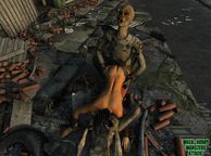 Couple Of Zombies Sexually Attack A Female - animated