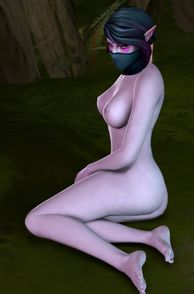 Sexy Nude Rendered Lady